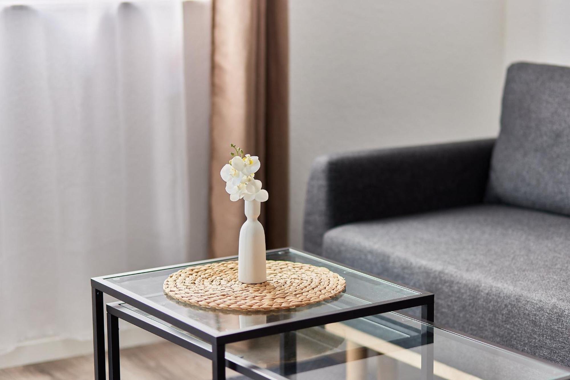 Elegantes 1 Zimmer Apartment Neubau MHG Eksteriør bilde