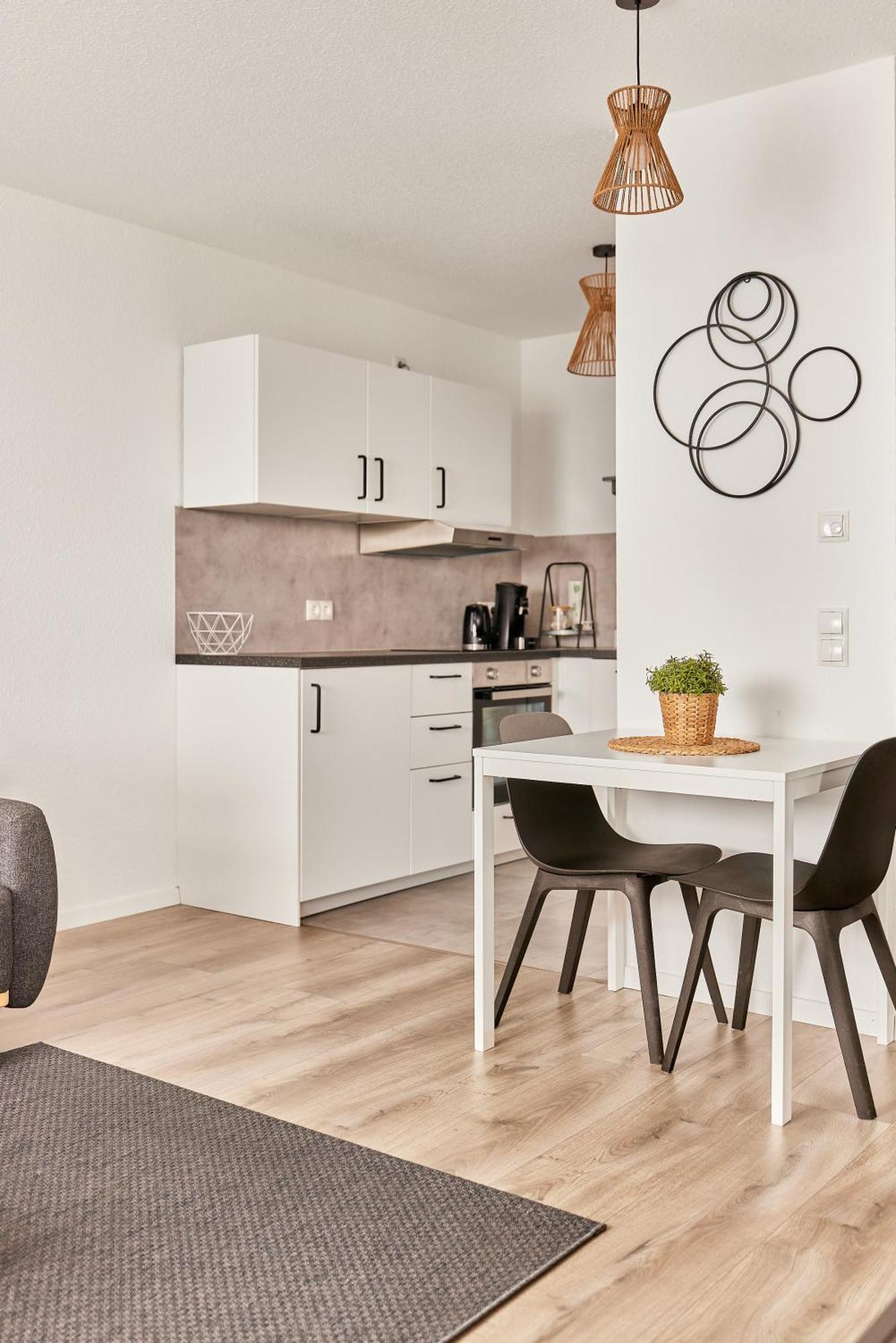 Elegantes 1 Zimmer Apartment Neubau MHG Eksteriør bilde