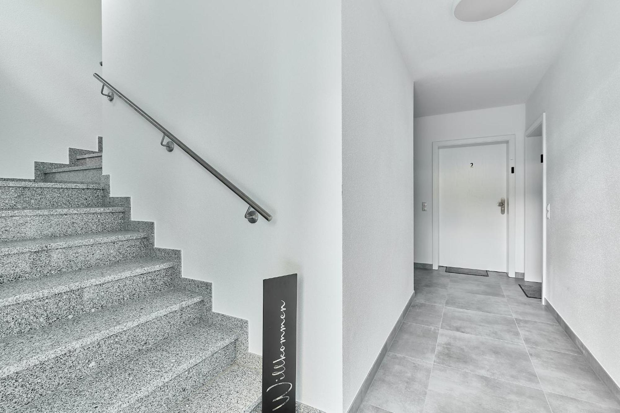 Elegantes 1 Zimmer Apartment Neubau MHG Eksteriør bilde