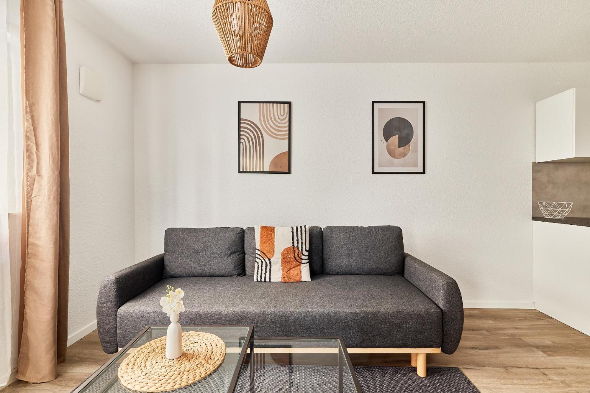 Elegantes 1 Zimmer Apartment Neubau MHG Eksteriør bilde